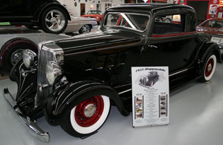 1933 Huppmobile  show board