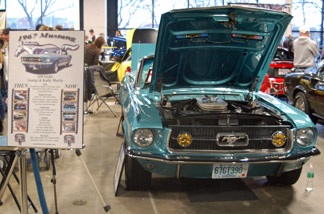 1967 Mustang GT image show board world of wheels