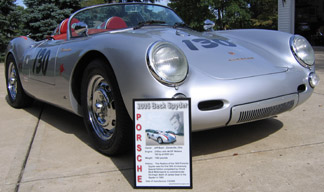 2005 Beck Spyder show board image