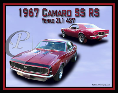 P252-1967 Camaro SS RS Yenko ZL1