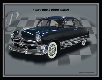 FM-23A 1950 FORD DELUXE 2 DOOR SEDAN-spotlight