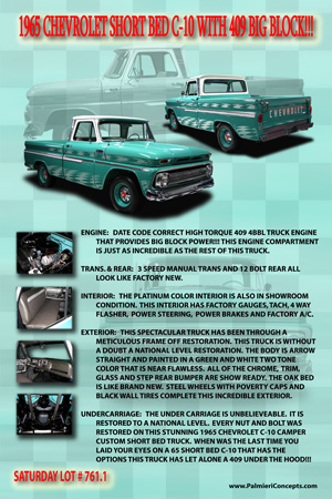 FM-11 1965 CHEVROLET SHORT BED C-10 WITH 409 BIG BLOCK-showboard-FINAL