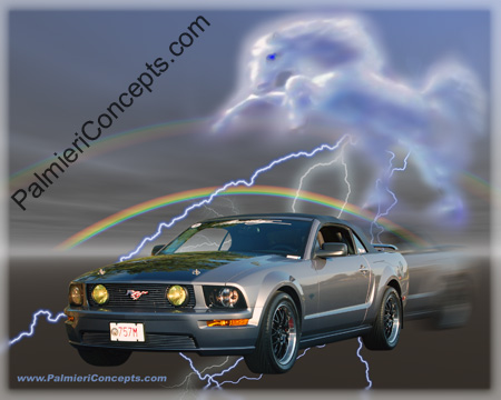 2006 Mustang fantasy horse