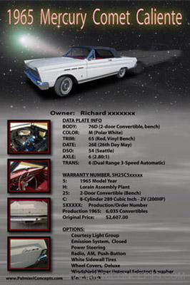 example Z55 - 1965-Mercurt-Comet-Caliente