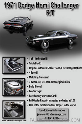 example Z63 - 1971-Dodge Hemi Charger-showboard